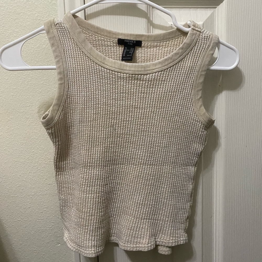 4ever 21 cream top!
